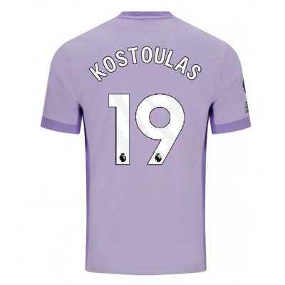 Moški Nogometni dresi Brighton Charalampos Kostoulas #19 Gostujoči 2025-26 Kratek Rokav Moški Nogometni dresi Brighton Charalampos Kostoulas #19 Gostujoči 2025-26 Kratek Rokav